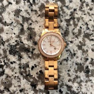 Michael Kors rose gold watch